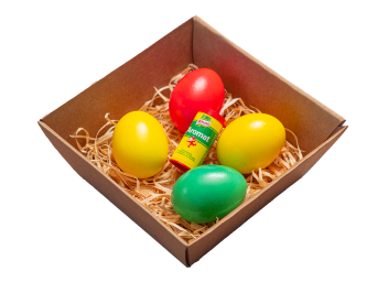 Karton-Osternestli mit Aromat
