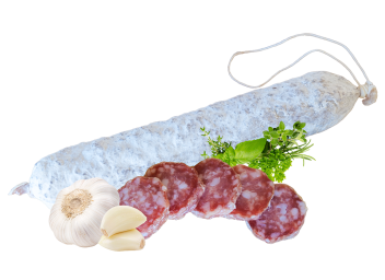 Knoblauch-Salami