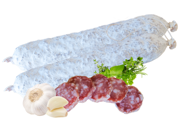 Knoblauch- und Kräutersalami im Set 